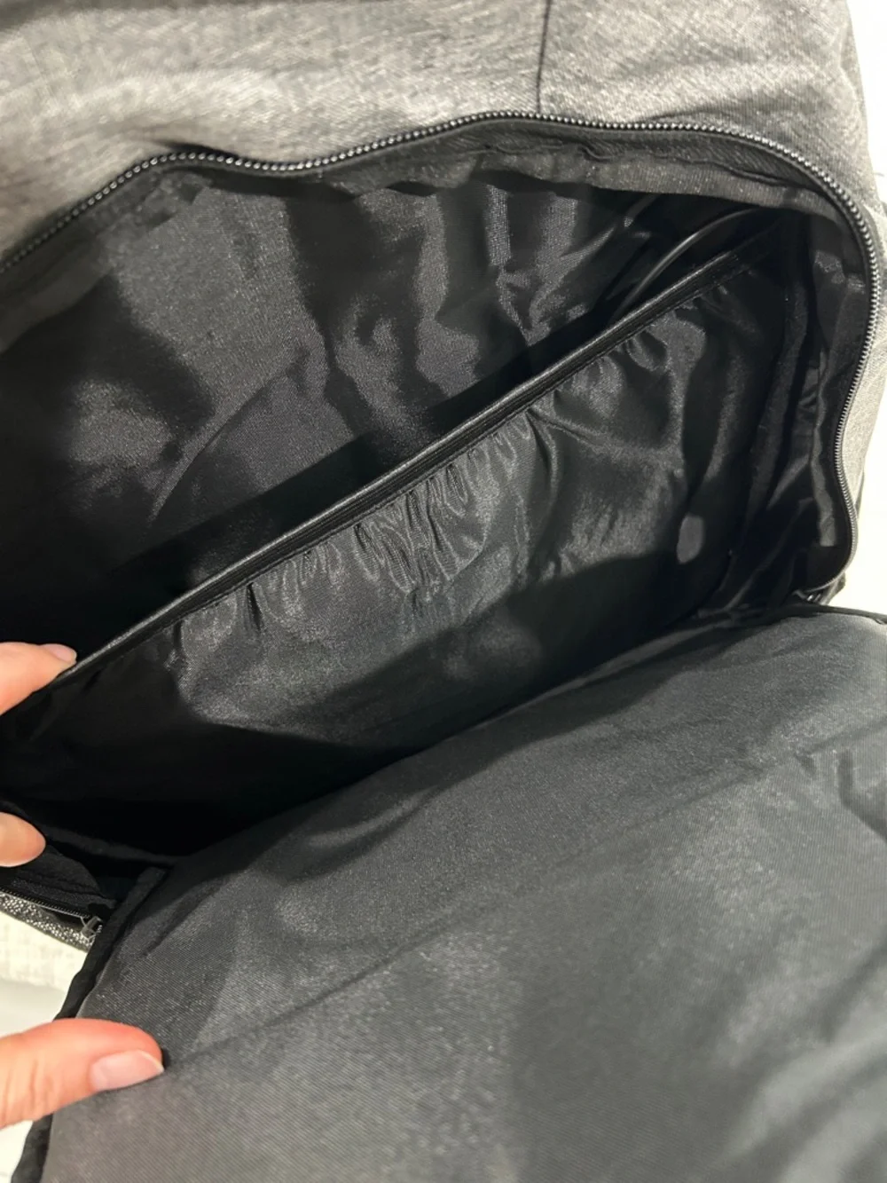 Heathered Laptop Backpack